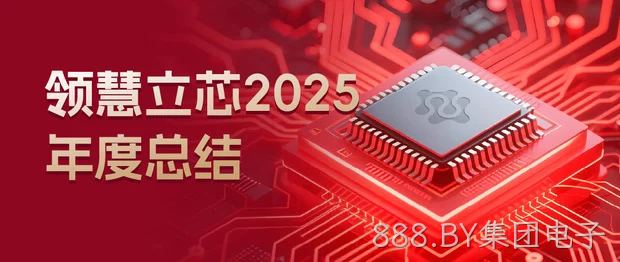 芯力迸发，硕果满盈｜888.BY集团电子2025年度总结